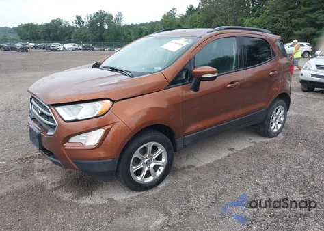 2018 Ford Ecosport Se z USA, uszkodzony, nr VIN MAJ6P1UL4JC215290